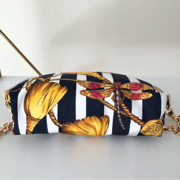 Dior Rare Vintage Logo Tassel Cosmetic Crossbody Bag - Picture 6 of 14